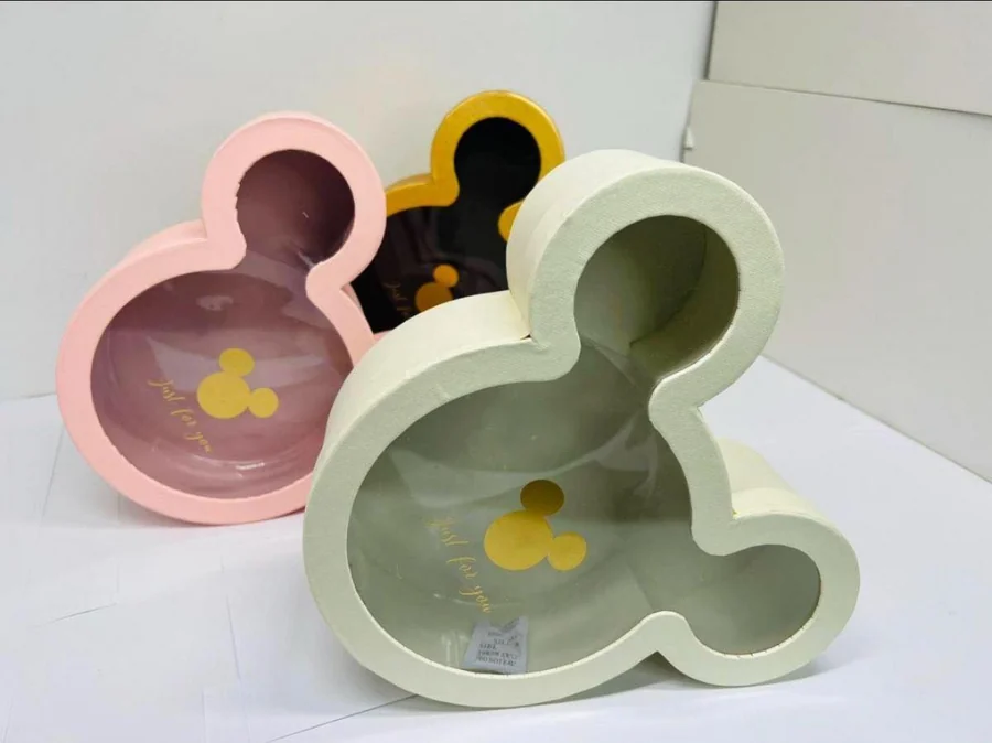 صندوق ميكي شفاف بيج (3) 24*21