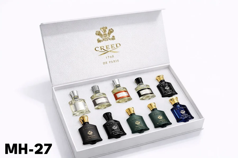 MH- رقم CREED 15ML طقم عطر 10 قطع 27