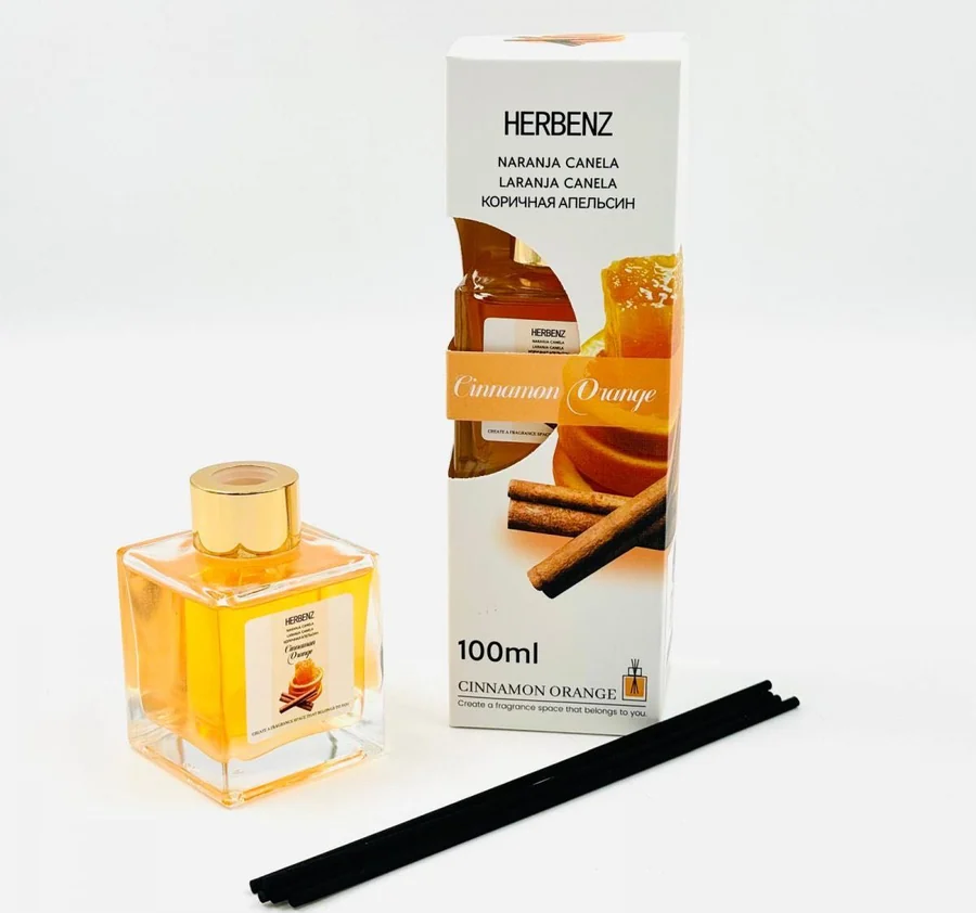 HERBENZ 100 ml cinnamon علبة عطر orange