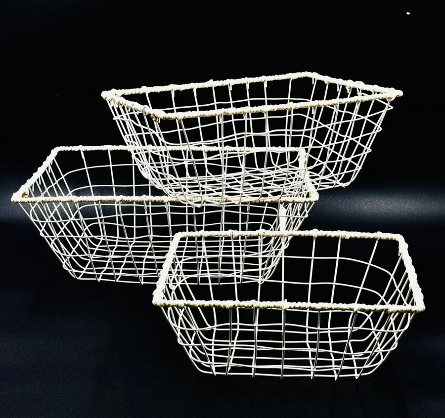 سلة ابيض (16*33*45